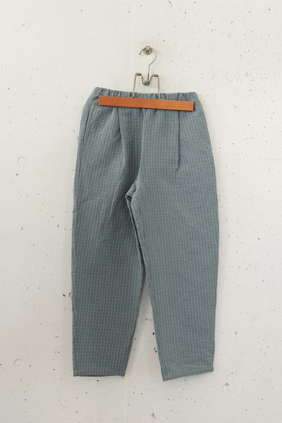 apuntob apt 2025ssTrousers micro tartan