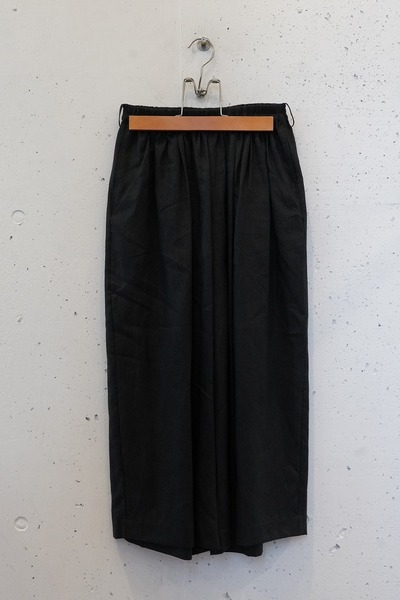 SP sp 2025ss wide gather slacks