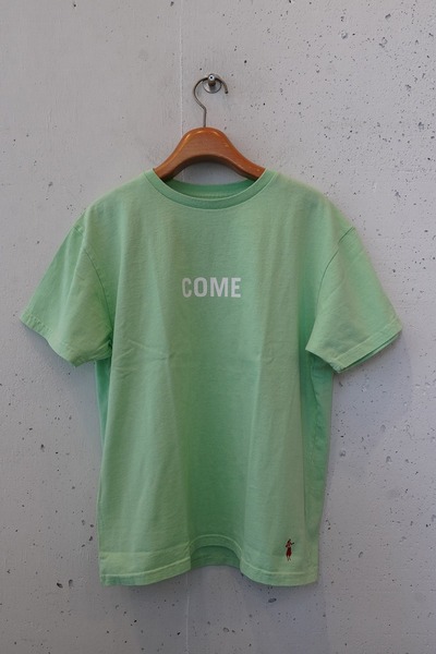 SUNSHINE+CLOUD s+c SS TEE COME BACK light green
