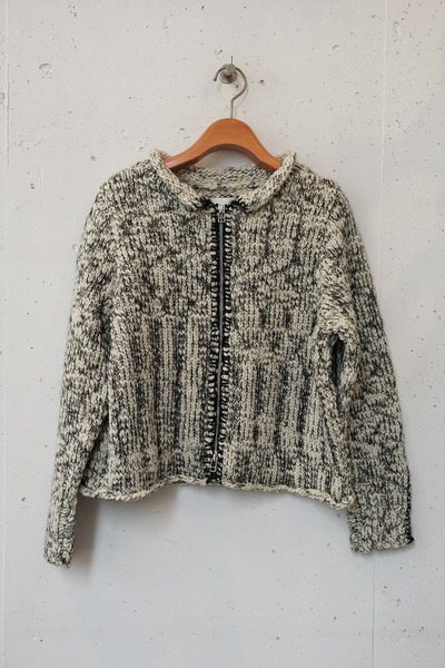Harikae hari 2025aw slub knit cardigan