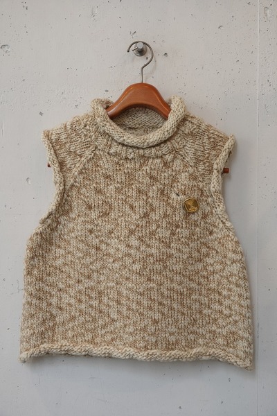 Harikae hari 2025aw slub knit vest