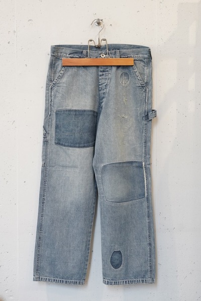 porter classic pc 25aw cannery row denim painter pants