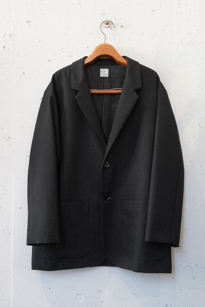 SP sp silk stripe wool relax jacket