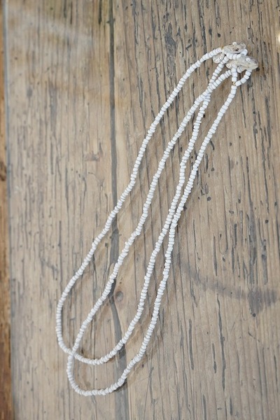 SUNSHINE+CLOUD accessory s+c jumla white necklace