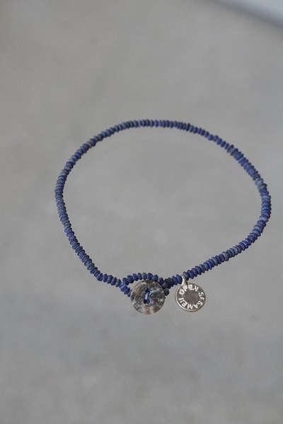 SUNSHINE+CLOUD accessory s+c lapis lazuli bracelet