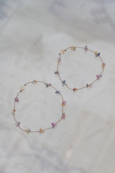 SUNSHINE+CLOUD accessory s+c BERRY BRACELET  RAINBOW SAPPHIRES