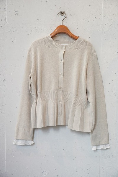 Harikae hari Pleated cardigan