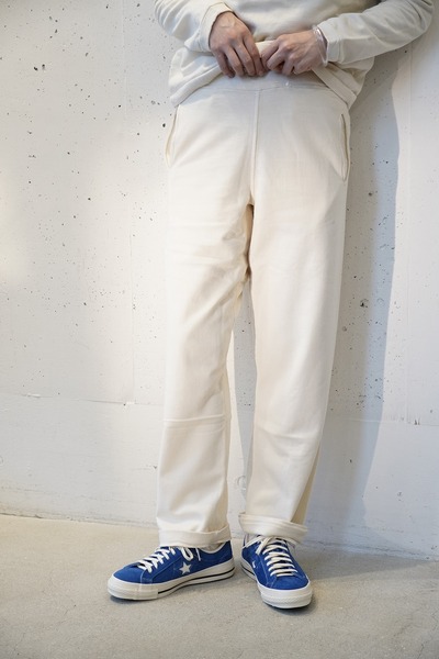 SUNSHINE+CLOUD s+c cozy pants off white