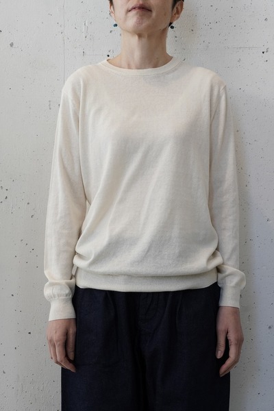 YAECA contempo yec contempo クルーネックニット