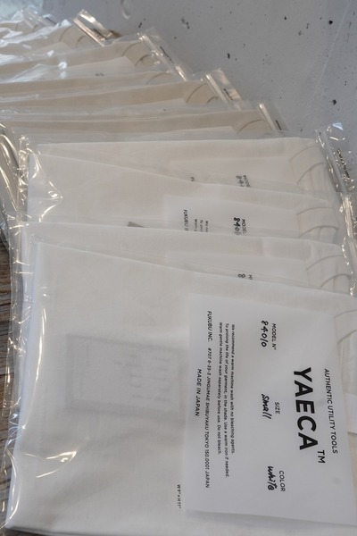 YAECA yec 24ドライタッチTシャツ