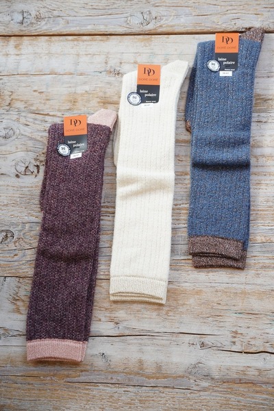 DORE DORE dd wool ラメハイソックス 3colors